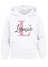 Kinder Hoodie Mädchen Monogramm Buchstabe personalisierte Mädchengeschenke mit Namen Initiale SpecialMe®preview