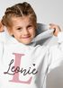 Kinder Hoodie Mädchen Monogramm Buchstabe personalisierte Mädchengeschenke mit Namen Initiale SpecialMe®preview