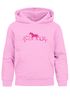 Kinder Hoodie Mädchen Pferde Motiv Mädchengeschenke Herzschlag Pferde Print SpecialMe®preview