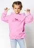 Kinder Hoodie Mädchen Pferde Motiv Mädchengeschenke Herzschlag Pferde Print SpecialMe®preview