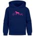 Kinder Hoodie Mädchen Pferde Print Aufdruck Mädchengeschenke Reiterin Pferdeliebhaber Pferdemädchen SpecialMe®preview