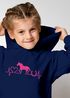 Kinder Hoodie Mädchen Pferde Print Aufdruck Mädchengeschenke Reiterin Pferdeliebhaber Pferdemädchen SpecialMe®preview