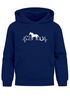 Kinder Hoodie Mädchen Pferde Print Aufdruck Mädchengeschenke Reiterin Pferdeliebhaber Pferdemädchen SpecialMe®preview