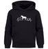 Kinder Hoodie Mädchen Pferde Print Aufdruck Mädchengeschenke Reiterin Pferdeliebhaber Pferdemädchen SpecialMe®preview