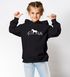 Kinder Hoodie Mädchen Pferde Print Aufdruck Mädchengeschenke Reiterin Pferdeliebhaber Pferdemädchen SpecialMe®preview