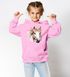 Kinder Hoodie Mädchen Pferdekopf mit Blumen Mädchengeschenke Pferde Print Aufdruck SpecialMe®preview