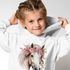 Kinder Hoodie Mädchen Pferdekopf mit Blumen Mädchengeschenke Pferde Print Aufdruck SpecialMe®preview