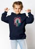 Kinder Hoodie Mädchen Regenboden Schulkind 2025 Einschulung personalisierte Geschenke zur Einschulung mit Namen SpecialMe®preview