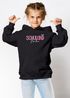 Kinder Hoodie Mädchen Schriftzug Schulkind 2025 Geschenkidee Einschulung personalisiert mit Name und Einschulungsjahr SpecialMe®preview