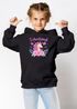 Kinder Hoodie Mädchen Schulkind 2025 Einhorn Blumen Einschulung Geschenke mit Einschulungsjahr personalisiert SpecialMe®preview
