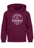 Kinder Hoodie Mädchen Schulkind 2025 Erste Klasse personalisiert mit Name Jahreszahl Geschenke zur Einschulung Erstklässlerinnen Moonworks®preview