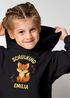 Kinder Hoodie Mädchen Schulkind 2025 Löwe Fuchs Einschulung personalisierte Geschenke zur Einschulung mit Namen SpecialMe®preview