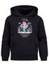 Kinder Hoodie Mädchen Schulkind 2025 Prinzessin Fee Mermaid mit Name Jahreszahl personalisiert Einschulungsgeschenk SpecialMe®preview