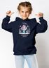 Kinder Hoodie Mädchen Schulkind 2025 Prinzessin Fee Mermaid mit Name Jahreszahl personalisiert Einschulungsgeschenk SpecialMe®preview