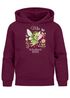 Kinder Hoodie Mädchen Schulkind 2025 Prinzessin Fee Mermaid mit Name Jahreszahl personalisiert Einschulungsgeschenk SpecialMe®preview