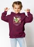 Kinder Hoodie Mädchen Schulkind 2025 Prinzessin Fee Mermaid mit Name Jahreszahl personalisiert Einschulungsgeschenk SpecialMe®preview