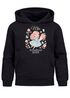 Kinder Hoodie Mädchen Schulkind 2025 Prinzessin Fee Mermaid mit Name Jahreszahl personalisiert Einschulungsgeschenk SpecialMe®preview