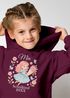 Kinder Hoodie Mädchen Schulkind 2025 Prinzessin Fee Mermaid mit Name Jahreszahl personalisiert Einschulungsgeschenk SpecialMe®preview