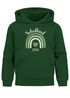 Kinder Hoodie Mädchen Schulkind 2025 Regenbogen Herz Einschulung Geschenk personalisiert mit Namen Errste Klasse SpecialMe®preview
