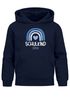 Kinder Hoodie Mädchen Schulkind 2025 Regenbogen Herz Einschulung Geschenk personalisiert mit Namen Errste Klasse SpecialMe®preview
