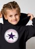 Kinder Hoodie Mädchen Schulkind 2025 Stern-Design personalisiert mit Name Jahreszahl Mädchengeschenke Erste Klasse Moonworks®preview