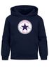 Kinder Hoodie Mädchen Schulkind 2025 Stern-Design personalisiert mit Name Jahreszahl Mädchengeschenke Erste Klasse Moonworks®preview