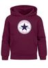 Kinder Hoodie Mädchen Schulkind 2025 Stern-Design personalisiert mit Name Jahreszahl Mädchengeschenke Erste Klasse Moonworks®preview