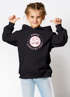 Kinder Hoodie Mädchen Schulkind 2026 Comic-Grafik Smile personalisiert mit Name Jahreszahl Geschenke zur Einschulung Moonworks®preview