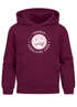 Kinder Hoodie Mädchen Schulkind 2026 Comic-Grafik Smile personalisiert mit Name Jahreszahl Geschenke zur Einschulung Moonworks®preview