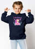Kinder Hoodie Mädchen Schulkind 2026 Einhorn Blumen Einschulung Geschenke mit Einschulungsjahr personalisiert SpecialMe®preview