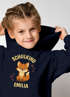 Kinder Hoodie Mädchen Schulkind 2026 Löwe Fuchs Einschulung personalisierte Geschenke zur Einschulung mit Namen SpecialMe®preview