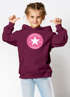 Kinder Hoodie Mädchen Schulkind 2026 personalisiert mit Name Stern-Grafik Geschenkidee zur Einschulung Moonworks®preview
