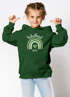 Kinder Hoodie Mädchen Schulkind 2026 Regenbogen Herz Einschulung Geschenk personalisiert mit Namen Errste Klasse SpecialMe®preview