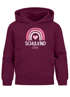 Kinder Hoodie Mädchen Schulkind 2026 Regenbogen Herz Einschulung Geschenk personalisiert mit Namen Errste Klasse SpecialMe®preview