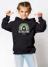 Kinder Hoodie Mädchen Schulkind 2026 Regenbogen Herz Einschulung Geschenk personalisiert mit Namen Errste Klasse SpecialMe®preview
