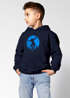 Kinder Hoodie Skateboard Motiv Skater Kapuzenpullover Jungen Mädchen Streetwear Moonworks®preview