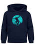 Kinder Hoodie Skateboard Motiv Skater Kapuzenpullover Jungen Mädchen Streetwear Moonworks®preview