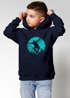 Kinder Hoodie Skateboard Motiv Skater Kapuzenpullover Jungen Mädchen Streetwear Moonworks®preview