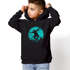 Kinder Hoodie Skateboard Motiv Skater Kapuzenpullover Jungen Mädchen Streetwear Moonworks®preview