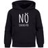 Kinder Hoodie Statement Hoodie Nö Einfach Nö Mädchen Motiv Spruch lustig Mädchengeschenke Moonworks®preview