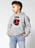 Kinder Hoodie {styleVariationName} Design mit Namen personalisiert Geschenkidee {styleVariationName} Spieler Kapuzensweatshirt Moonworks®preview