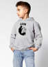 Kinder Hoodie {styleVariationName} Design mit Namen personalisiert Geschenkidee {styleVariationName} Spieler Kapuzensweatshirt Moonworks®preview