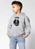 Kinder Hoodie {styleVariationName} Design mit Namen personalisiert Geschenkidee {styleVariationName} Spieler Kapuzensweatshirt Moonworks®preview