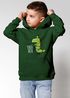 Kinder Hoodie Tree Rex Weihnachtspullover Dino Saurier DesignWeihnachtspullover Jungen Mädchen Weihnachtsoutfit Moonworks®preview