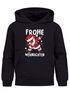 Kinder Hoodie Weihnachtspullover Jungen Mädchen Dabbing Santa Weihnachtsoutfit Kinder Moonworks®preview