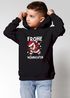 Kinder Hoodie Weihnachtspullover Jungen Mädchen Dabbing Santa Weihnachtsoutfit Kinder Moonworks®preview