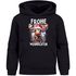 Kinder Hoodie Weihnachtspullover Jungen Mädchen Elch Rentier Lustig Weihnachtsoutfit Kinder Moonworks®preview