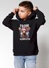 Kinder Hoodie Weihnachtspullover Jungen Mädchen Elch Rentier Lustig Weihnachtsoutfit Kinder Moonworks®preview