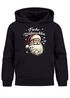 Kinder Hoodie Weihnachtspullover Jungen Mädchen Frohe Weihnachten Santa Retro Weihnachtsoutfit Kinder Moonworks®preview