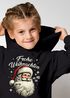 Kinder Hoodie Weihnachtspullover Jungen Mädchen Frohe Weihnachten Santa Retro Weihnachtsoutfit Kinder Moonworks®preview